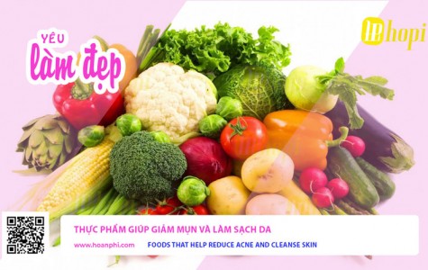 Thực Phẩm Giúp Giảm Mụn Và Làm Sạch Da