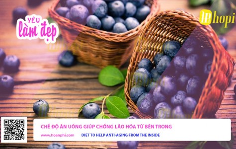 Chế Độ Ăn Uống Giúp Chống Lão Hóa Từ Bên Trong