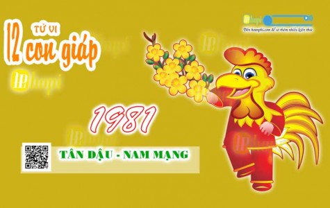 Tử Vi Tuổi Tân Dậu 1981 Nam Mạng năm Ất Tỵ 2025
