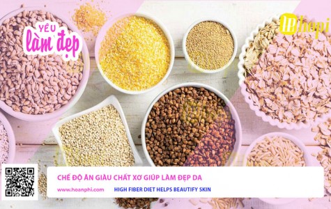 Chế Độ Ăn Giàu Chất Xơ Giúp Làm Đẹp Da