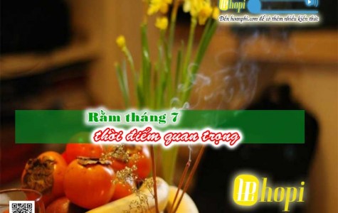 Rằm tháng 7: Thời điểm quan trọng trong năm tâm linh