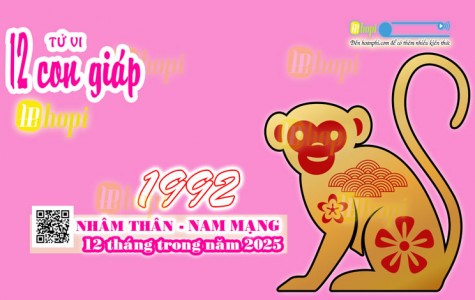 Tử Vi 12 Tháng Tuổi Nhâm Thân 1992 Nam Mạng Năm Ất Tỵ 2025 