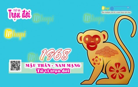 Tử Vi Trọn Đời Nam Mạng Tuổi Mậu Thân 1968