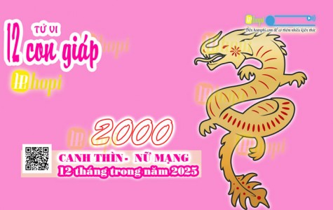 Tử Vi 12 Tháng Tuổi Canh Thìn 2000 Nữ Mạng Năm Ất Tỵ 2025