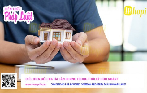 Điều kiện để chia tài sản chung trong thời kỳ hôn nhân?