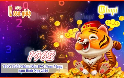 Tử Vi Tuổi Nhâm Dần 1962 Nam Mạng năm Bính Ngọ 2026