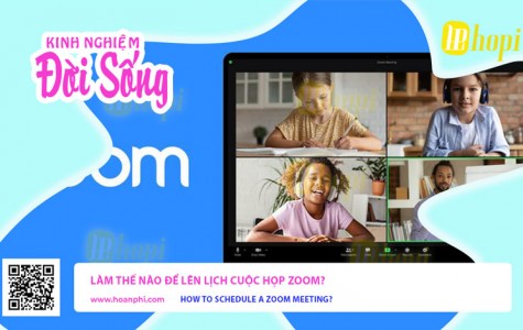 Làm thế nào để lên lịch cuộc họp Zoom?