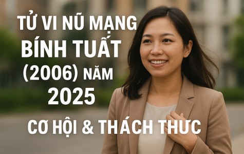 Tử Vi Nữ mạng Bính Tuất (2006) năm 2025 – Cơ hội &...