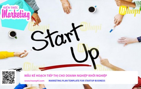 Mẫu Kế Hoạch Tiếp Thị Cho Doanh Nghiệp Khởi Nghiệp