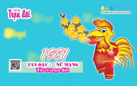 Tử Vi Trọn Đời Nữ Mạng Tuổi Tân Dậu 1981