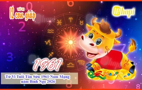 Tử Vi Tuổi Tân Sửu 1961 Nam Mạng năm Bính Ngọ 2026