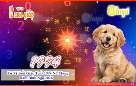 Tử Vi Tuổi Giáp Tuất 1994 Nữ Mạng năm Bính Ngọ 2026