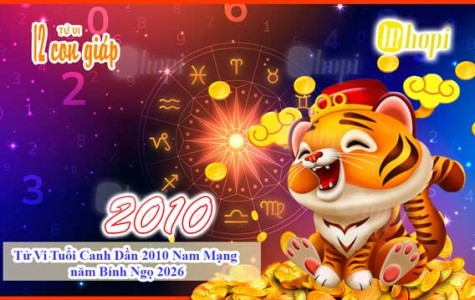 Tử Vi Tuổi Canh Dần 2010 Nam Mạng năm Bính Ngọ 2026