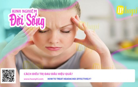 Cách điều trị đau đầu hiệu quả?