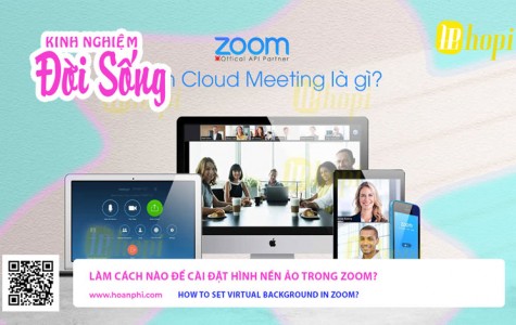 Làm cách nào để cài đặt hình nền ảo trong Zoom?