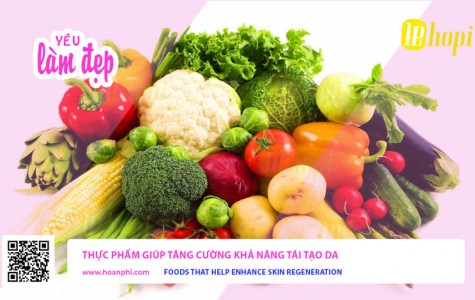 Thực Phẩm Giúp Tăng Cường Khả Năng Tái Tạo Da