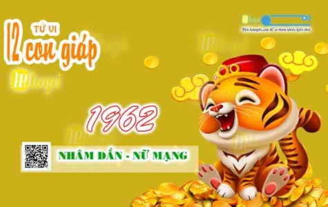 Tử Vi Tuổi Nhâm Dần 1962 Nữ Mạng năm Ất Tỵ 2025