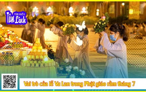 Vai trò của lễ Vu Lan trong Phật giáo rằm tháng 7