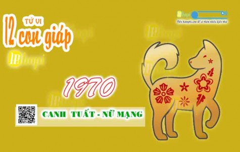 Tử Vi Tuổi Canh Tuất 1970 Nữ Mạng năm Ất Tỵ 2025