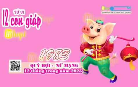 Tử Vi 12 Tháng Tuổi Quý Hợi 1983 Nữ Mạng Năm Ất Tỵ 2025