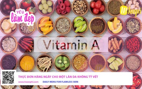 Thực Đơn Hàng Ngày Cho Một Làn Da Không Tỳ Vết