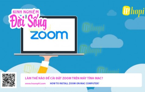 Làm thế nào để cài đặt Zoom trên máy tính Mac?