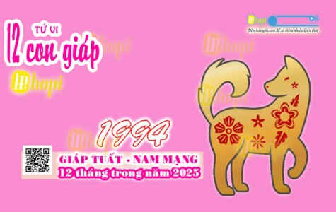 Tử Vi 12 Tháng Tuổi Giáp Tuất 1994 Nam Mạng Năm Ất Tỵ 2025 