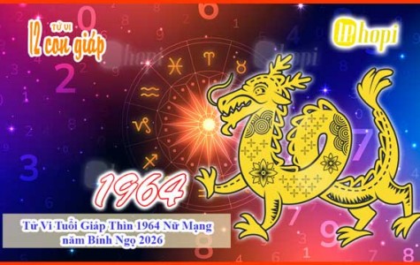 Tử Vi Tuổi Giáp Thìn 1964 Nữ Mạng năm Bính Ngọ 2026