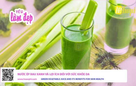 Nước Ép Rau Xanh Và Lợi Ích Đối Với Sức Khỏe Da: Bí...