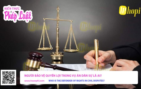 Người bảo vệ quyền lợi trong vụ án dân sự là ai?