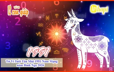Tử Vi Tuổi Tân Mùi 1991 Nam Mạng năm Bính Ngọ 2026