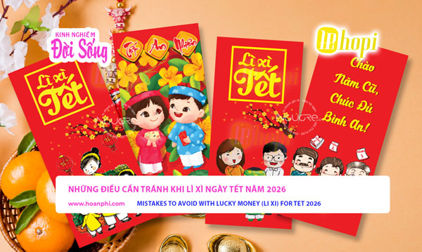 Nhung dieu can tranh khi li xi ngay Tet nam 2026