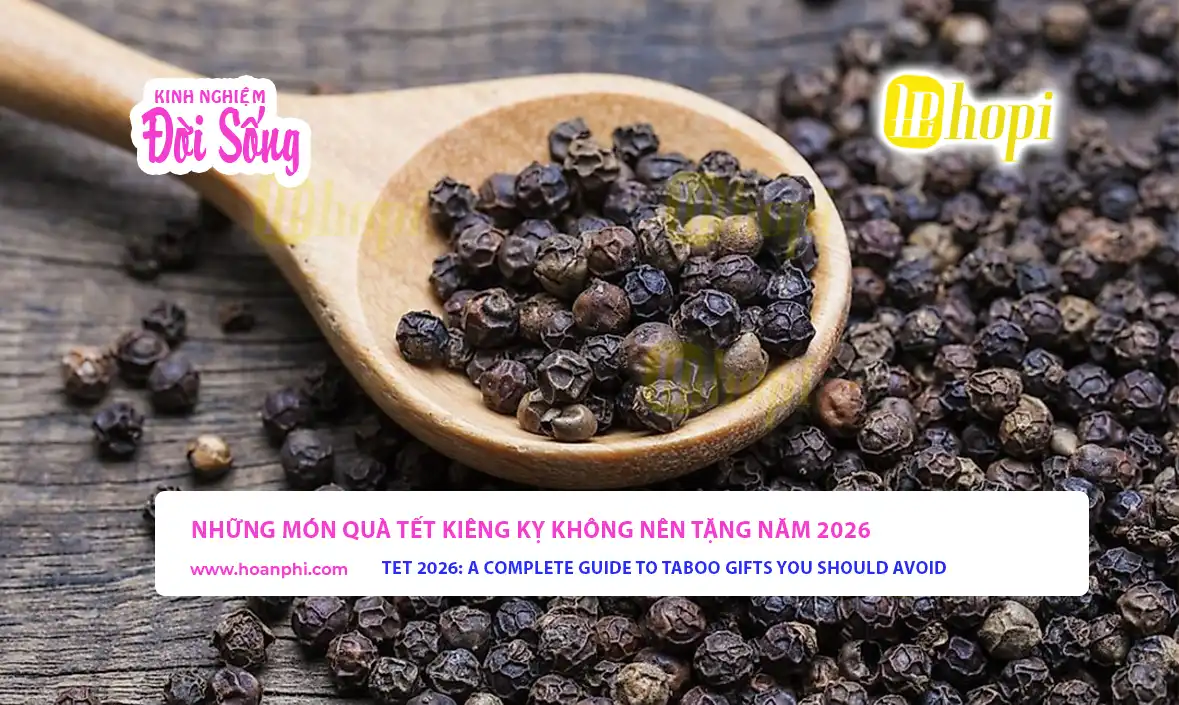 Những món quà Tết kiêng kỵ không nên tặng năm 2026