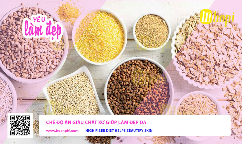 Chế Độ Ăn Giàu Chất Xơ Giúp Làm Đẹp Da
