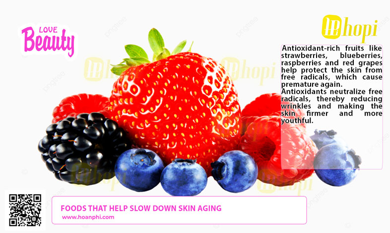 Fruits rich in antioxidants