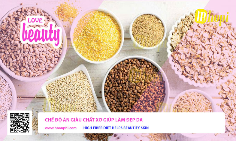 High Fiber Diet Helps Beautify Skin