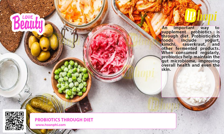 Probiotics through diet