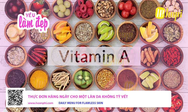 Thực Đơn Hàng Ngày Cho Một Làn Da Không Tỳ Vết