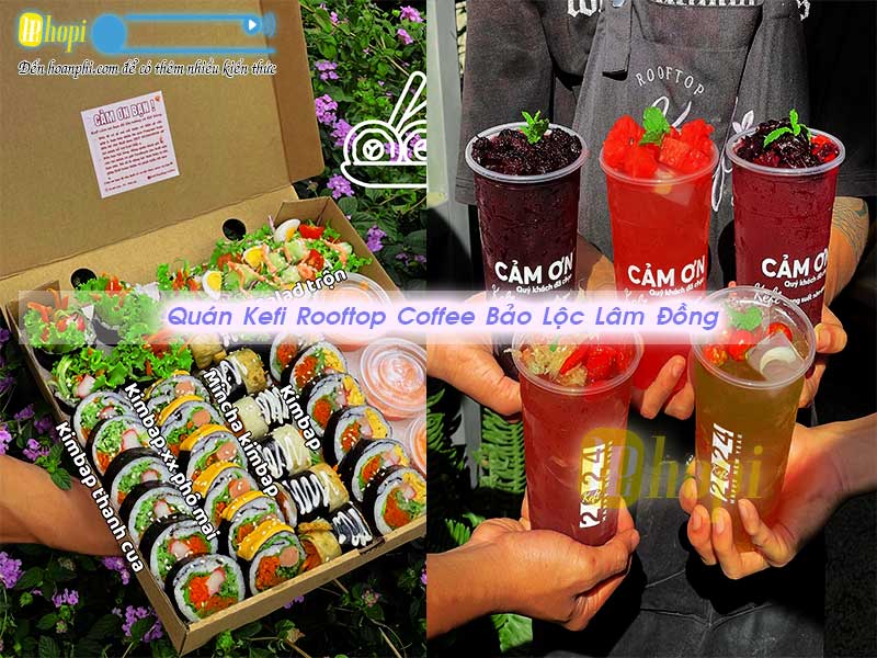 review Kefi rooftop coffee