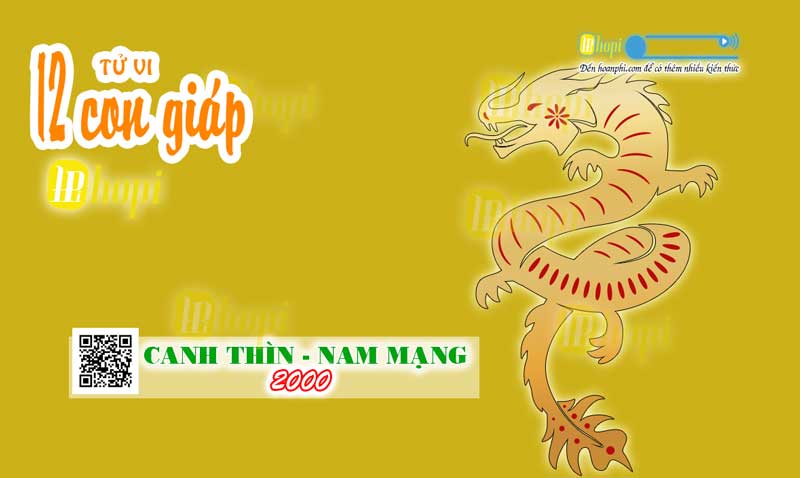 Tử Vi Tuổi Canh Thìn 2000 Nam Mạng năm Ất Tỵ 2025