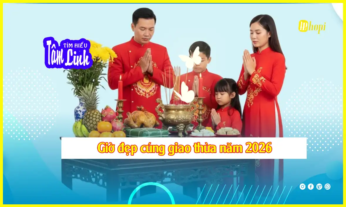 Cúng giao thừa năm 2026