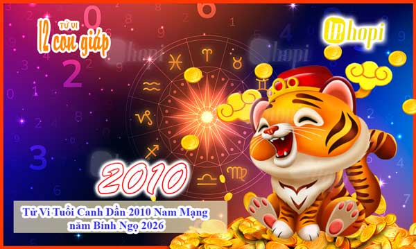 Horoscope 2026 for Male Metal Tiger 2010