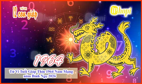 Horoscope for men born in 1964 Giap Thin in the year 2026 Binh Ngo