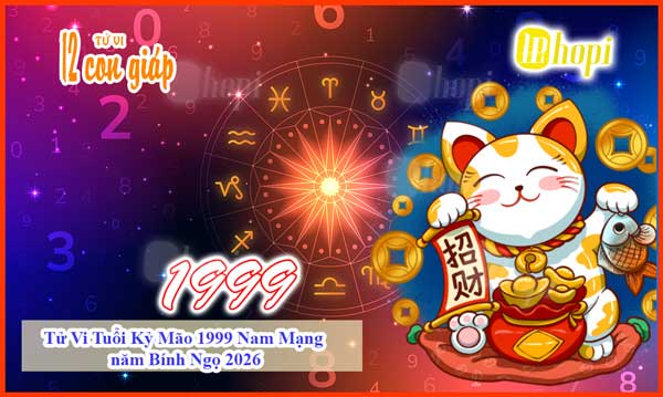 Tử vi tuổi Kỷ Mão 1999 nam mạng năm Bính Ngọ 2026
