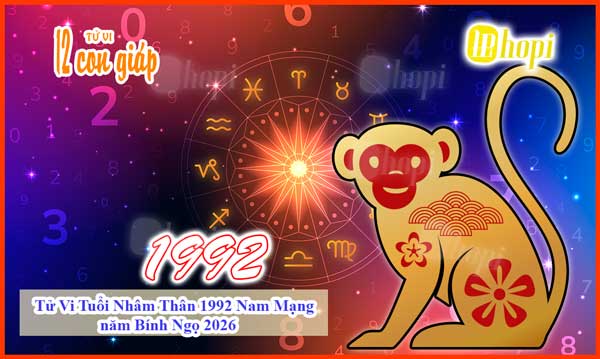 Horoscope for Male Monkey 1992 in the year of the Fire Horse 2026