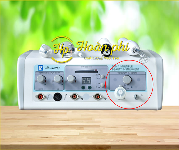 Ảnh: Hướng dẫn sử dụng máy chăm sóc da 5 chức năng M 3397.